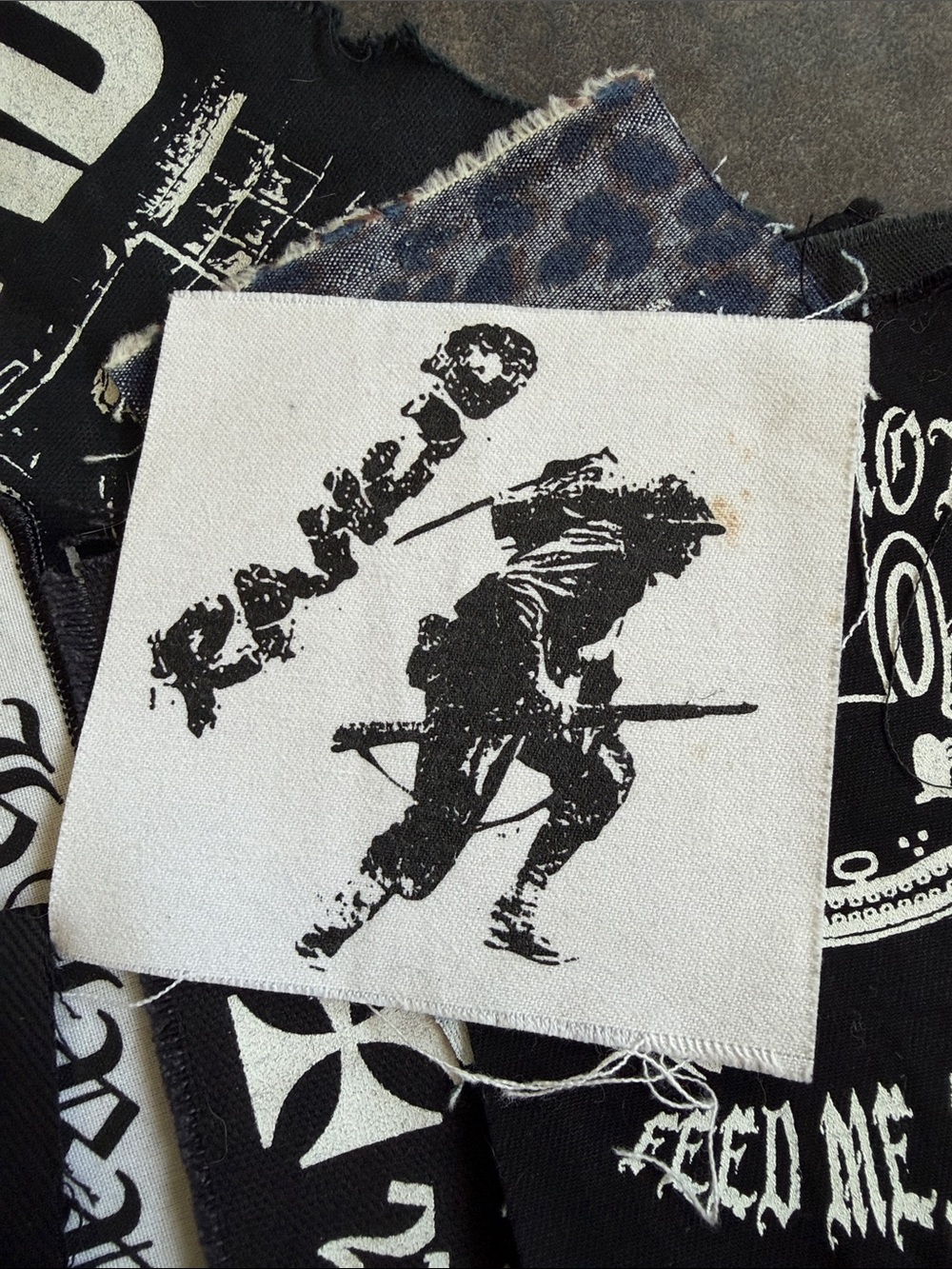 Various punk band band patches Vice Squad, Blitz, Crass, Rancid, MDC, Blatz - Picture 2 of 3